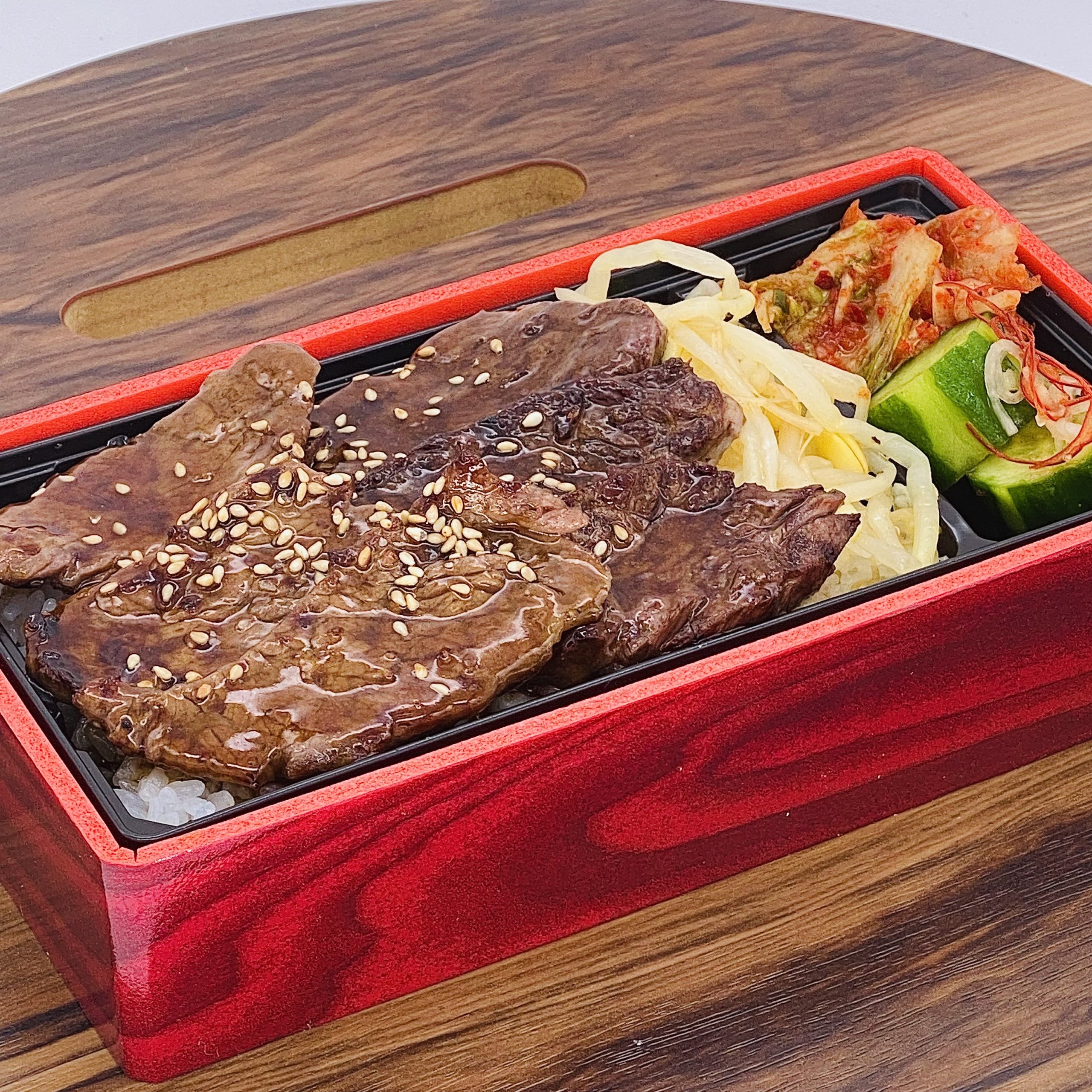 カルビハラミ弁当